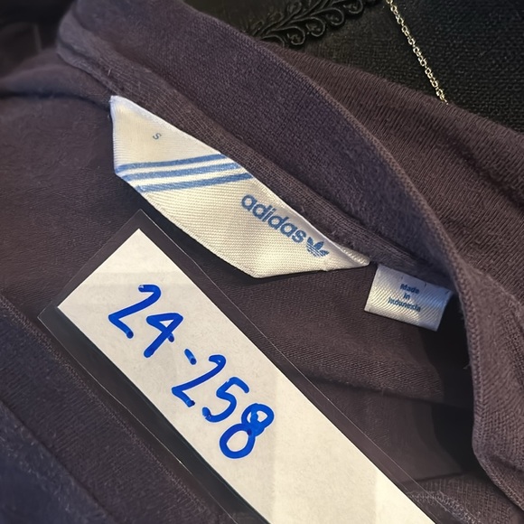 Purple ADIDAS Long Sleeve V Neck - Picture 4 of 4